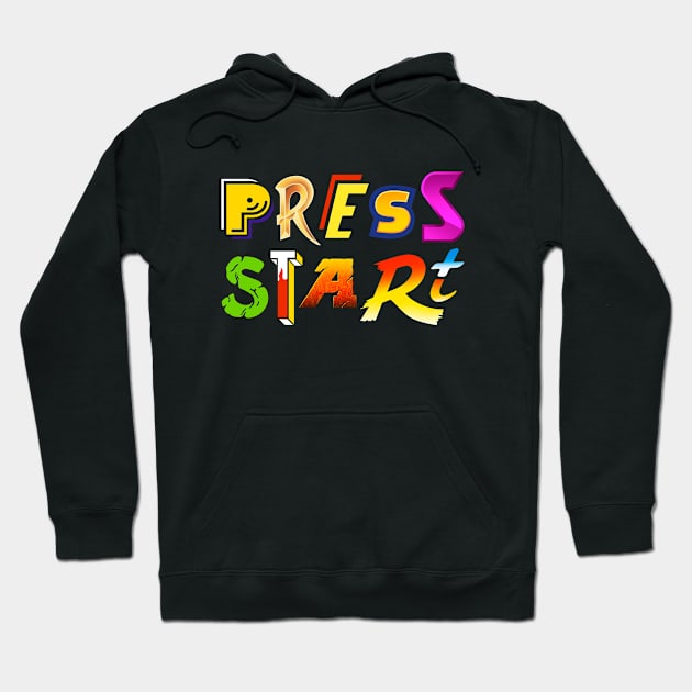 Press Start Hoodie by Getsousa